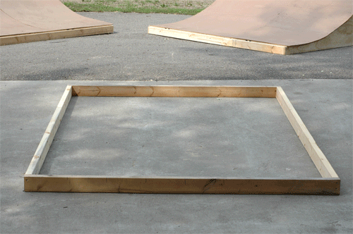 Skateboard Ramp, 5' Long Mini Box