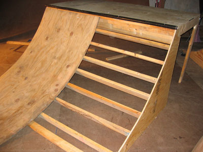 2 ft quarter pipe plans